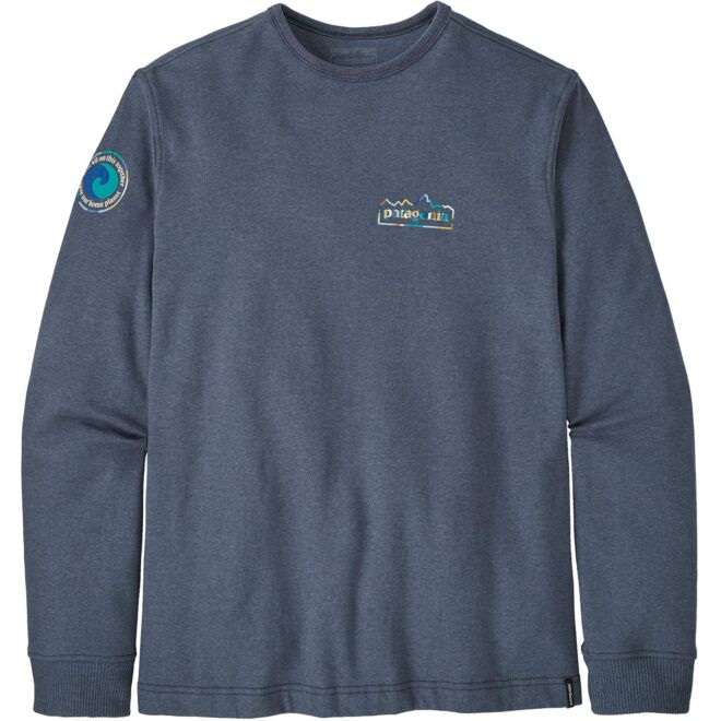 Patagonia M's Long-Sleeved Unity Fitz Wildrise Crew herrtröja med huva