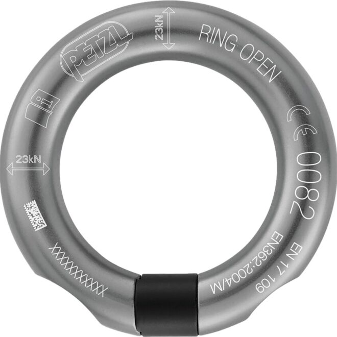 Petzl Ring Open kopplingsring för arbete på höjd
