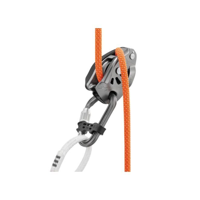 Petzl Attache Bar karbinhake med lås för klättring