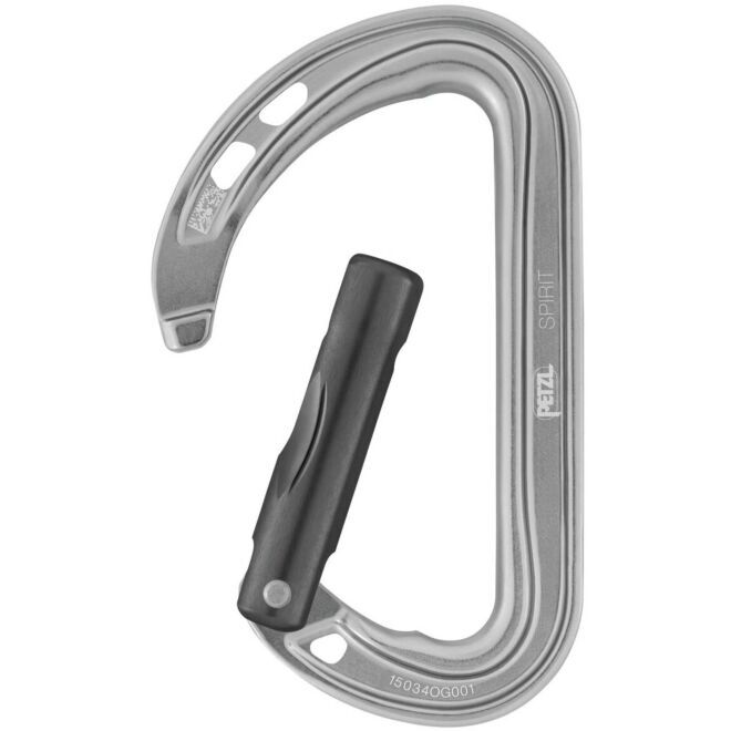 Petzl Spirit Straight Gate klätterkarbin
