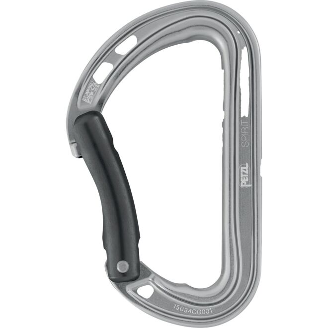 Petzl Spirit Bent Gate klätterkarbin