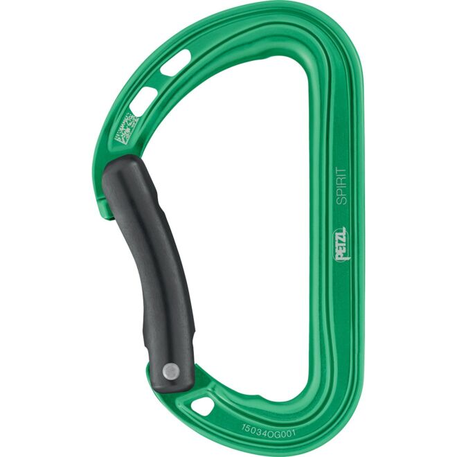 Petzl Spirit Bent Gate klätterkarbin