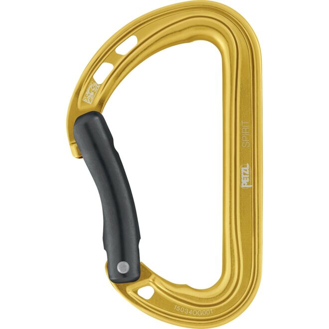 Petzl Spirit Bent Gate klätterkarbin