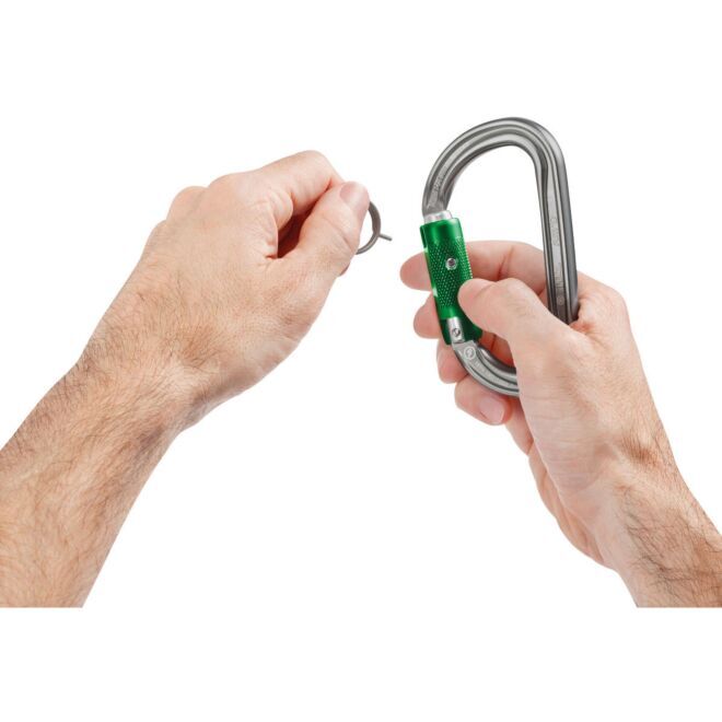 Petzl Am'd Pin-Lock låsbar karbinhake