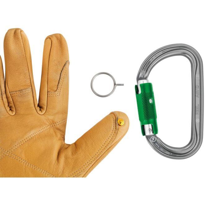 Petzl Am'd Pin-Lock låsbar karbinhake