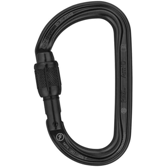 Petzl Am'D Screw Lock skruvlås karbin