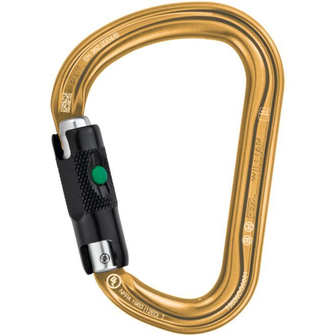 Petzl William Ball Lock klätterkarbin