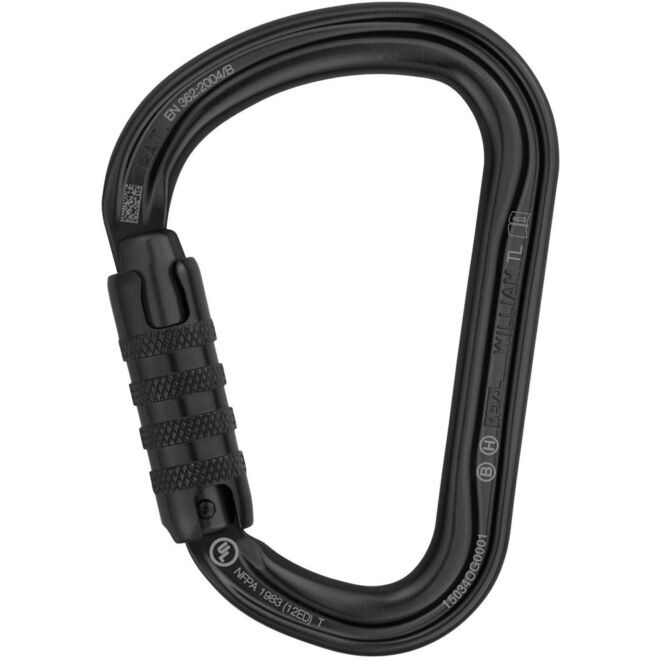 Petzl William Triact Lock karbinhake med automatisk stängning klättring