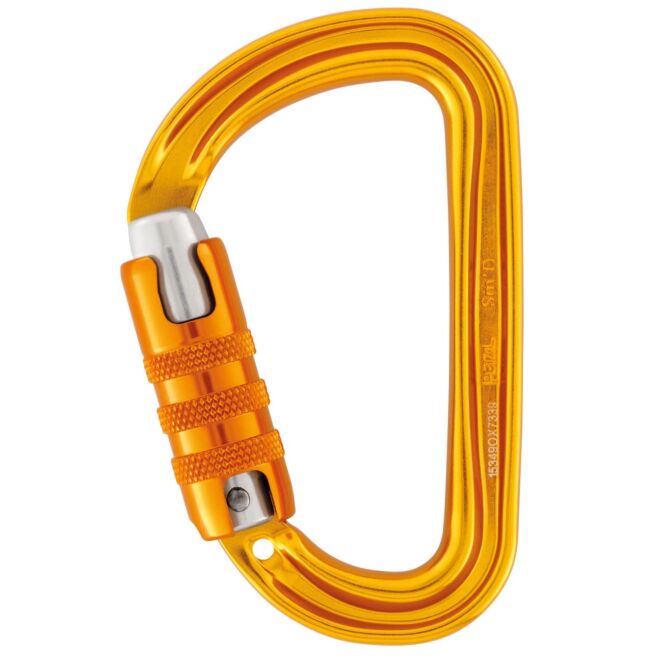 Petzl Sm'D TL triact lock karbin för arbete på höjd