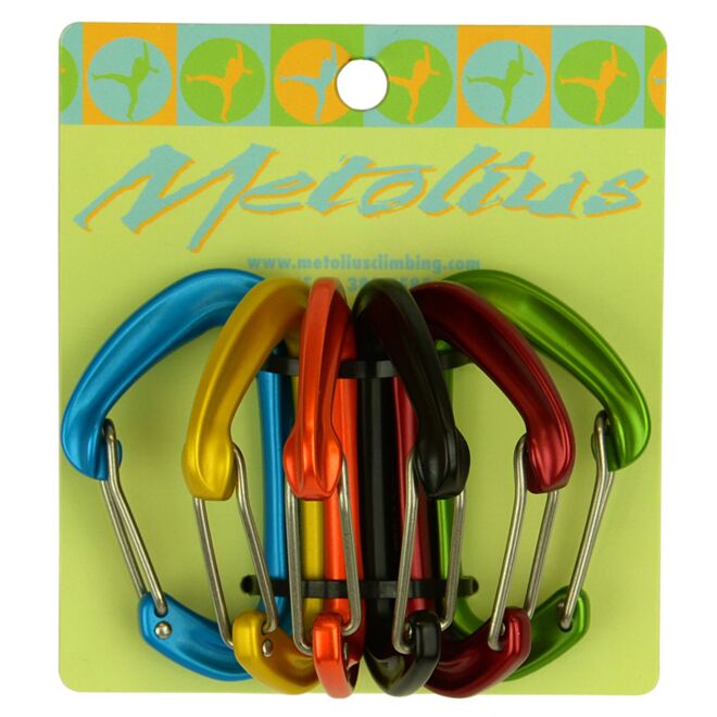 Metolius FS Mini II Jet Set 6 Pack klätterkarbinhakar
