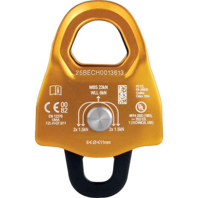 Petzl Minder S2 Prusikblock för räddning