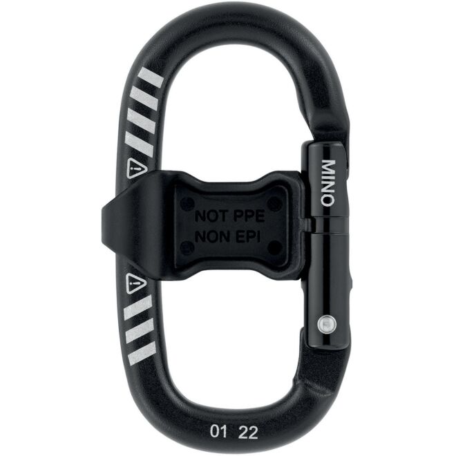Petzl Mino med tillbehör materialhållare karbinhake