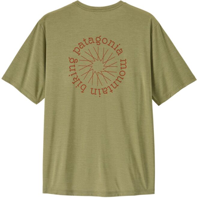 Patagonia M's Cap Cool Daily Shirt - Spoke Stencil herrtröja