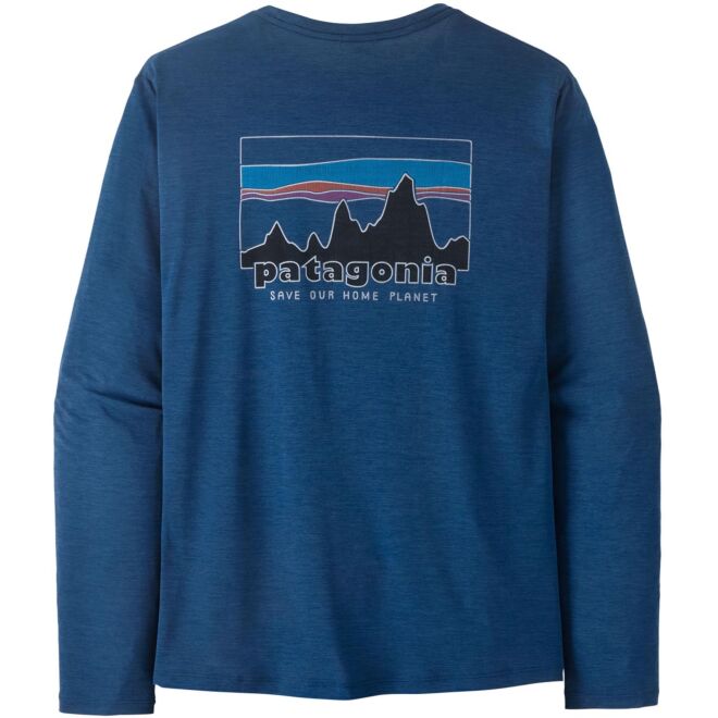 Patagonia M's L/S Cap Cool Daily Shirt - '73 Skyline men's long sleeve shirt
