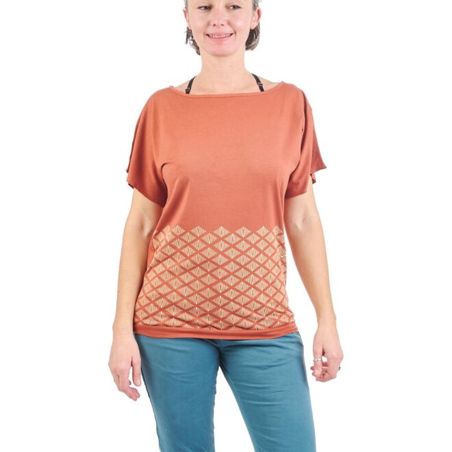 Nograd Wood T-Shirt Woman damt-shirt