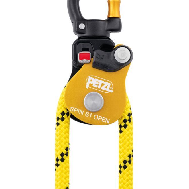 Petzl Spin S1 Öppen enkel block för arbete på höjd