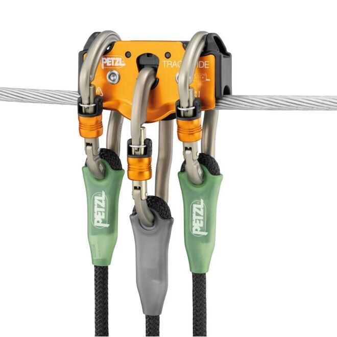 Petzl Trac Guide dubbel klätterblock