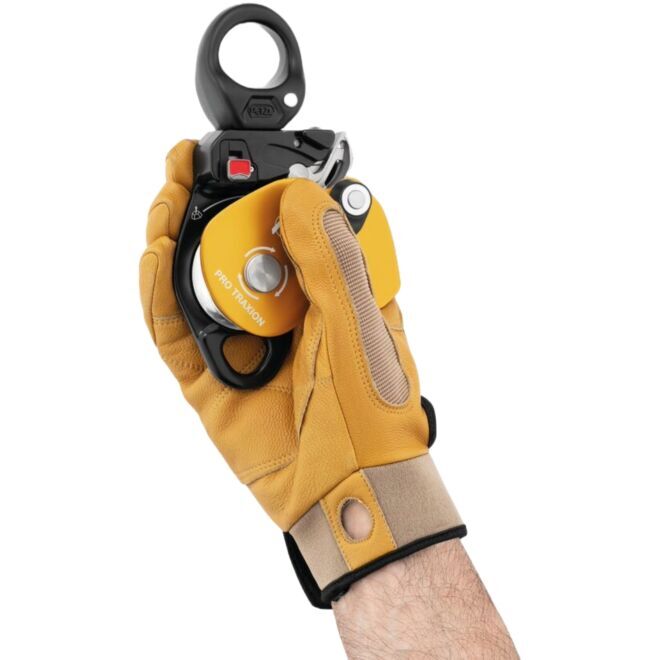 Petzl Pro Traxion blockpulley för klättring