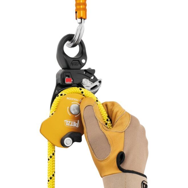 Petzl Pro Traxion blockpulley för klättring