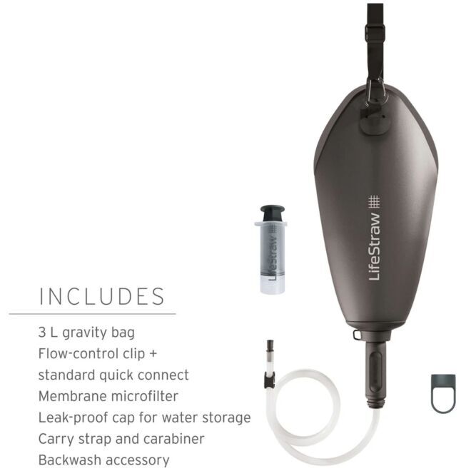 LifeStraw Peak Series Gravity Filter System 3l vattendepurering system