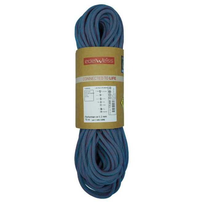 Edelweiss Performance 9.2 mm Supereverdry Unicore klätterrep