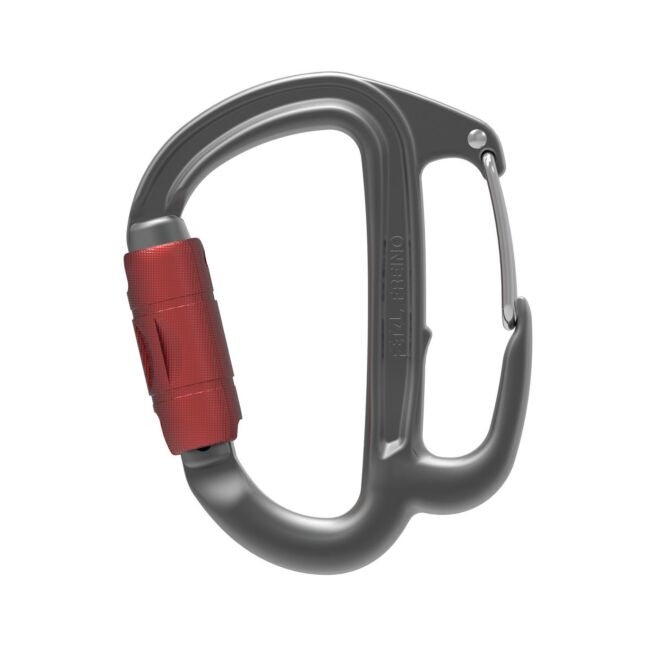 Petzl Freino Z klätterkarbinhake för grottforskning för nedstigare STOP och SIMPLE