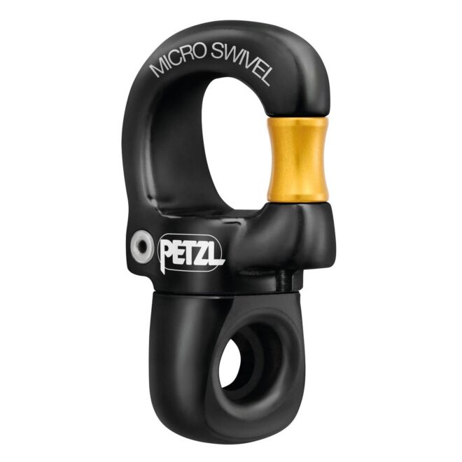 Petzl Micro Swivel kompakt och öppningsbar