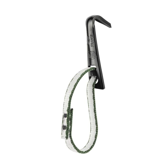Petzl Reglette skyhook krok för progression klättring och speleo