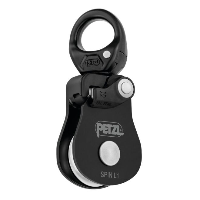 Petzl Spin L1-Yellow enkel block för arbete på höjd