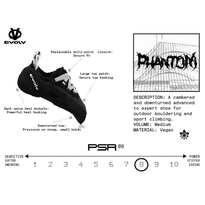 Evolv Phantom klätterskor