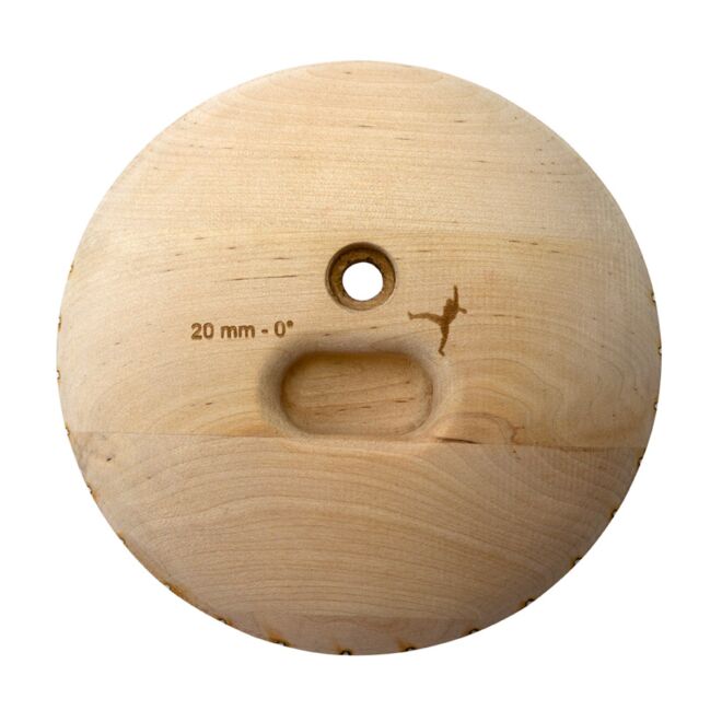 Metolius Wood Grips Pockets 0° set 6 klättring grepp