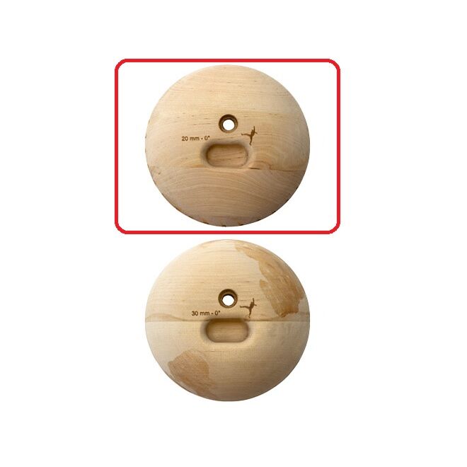 Metolius Wood Grips Pockets 0° set 6 klättring grepp