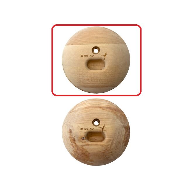 Metolius Wood Grips Pockets 15° set 6 klättring grepp