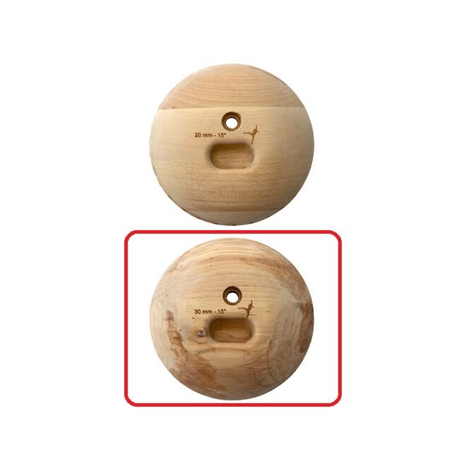 Metolius Wood Grips Pockets 15° set 6 klättring grepp