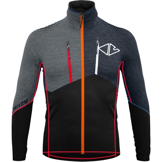 Crazy Pull Neutron Light teknisk fleece herr