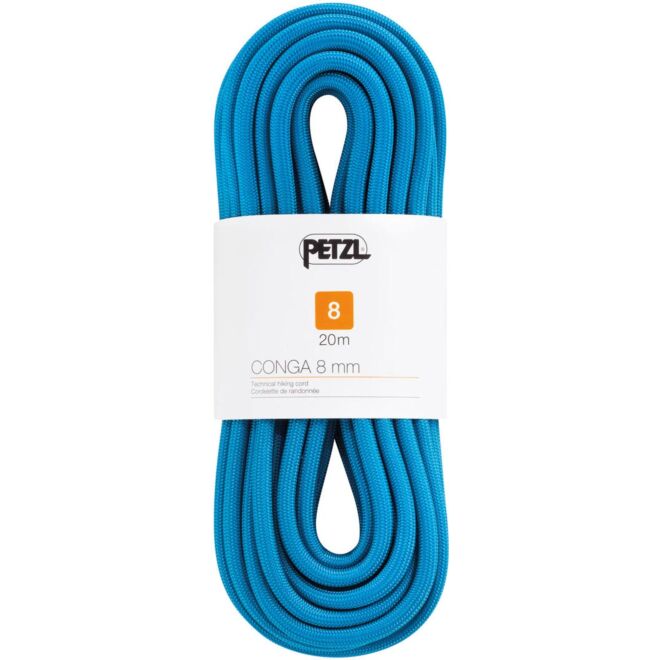 Petzl Conga 8.0 mm snöre för installation av räcken