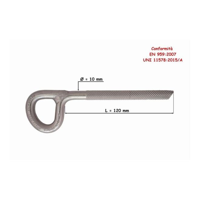 Raumer Superstar inox Ø10x120 mm kemisk fäste