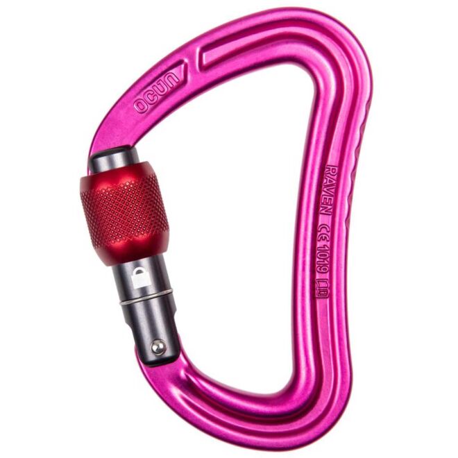 Ocun Raven Screw 3-Pack klätterkarbinhake med lås