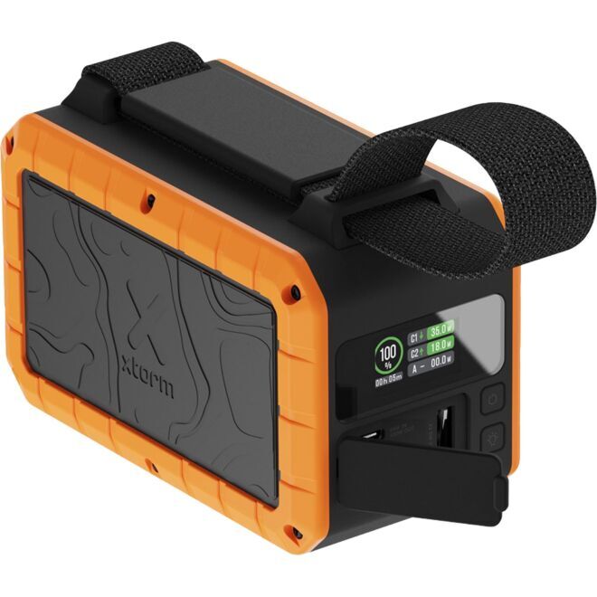 Rugged Flashlight Powerbank 100W - 40000 mAh bärbar laddare med ficklampa