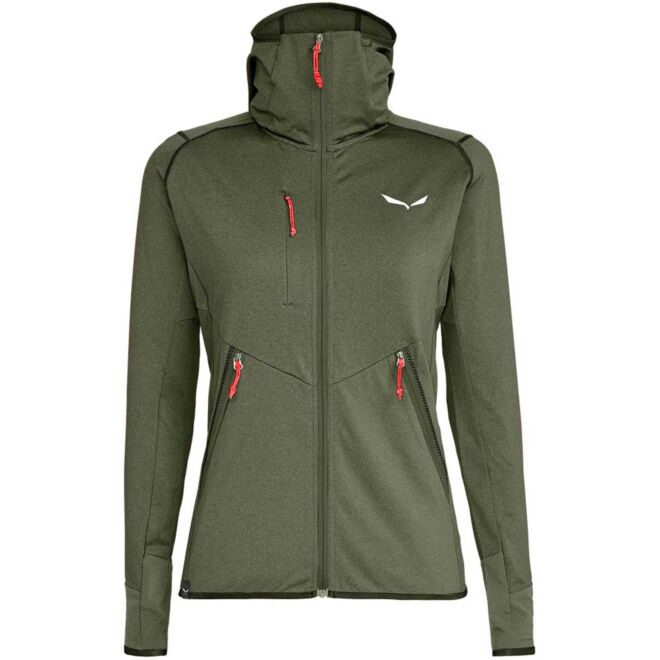 SALEWA Agner Hybrid Pl/Dst W Fz Hdy teknisk fleece dam