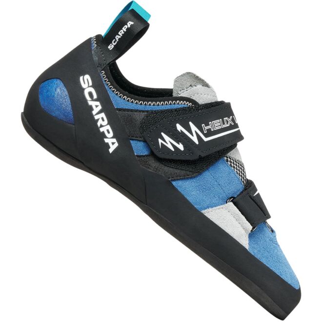 SCARPA Helix V Hyper Blue/Silver klätterskor herr