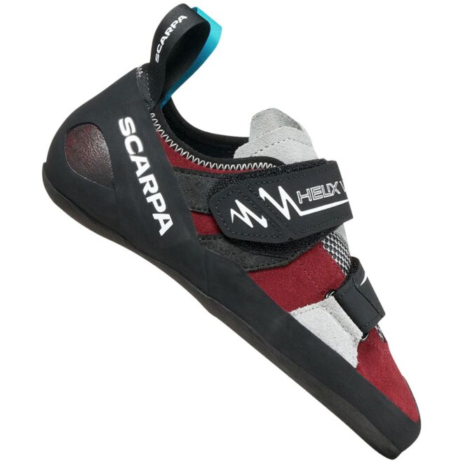 SCARPA Helix V W Crimson Red/Silver klätterskor dam