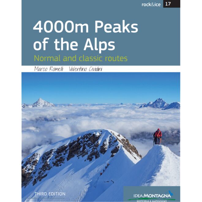 Idea Montagna 4000m Peaks Of The Alps Ed. 2026 version engelska klättringsguide