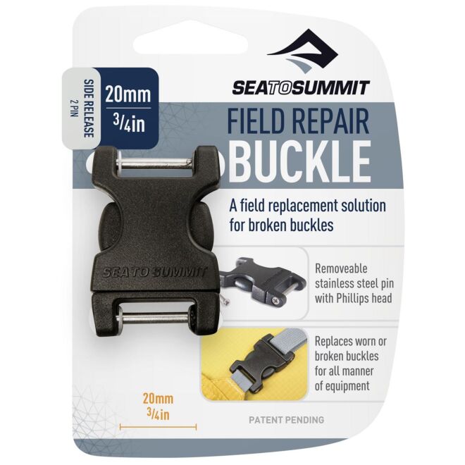 Sea To Summit Field Repair Buckle 20 mm replacement buckle with two metal bars