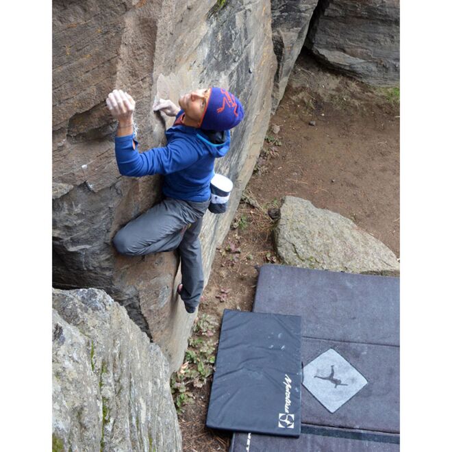 Metolius Shortstop crash pad boulder klättring