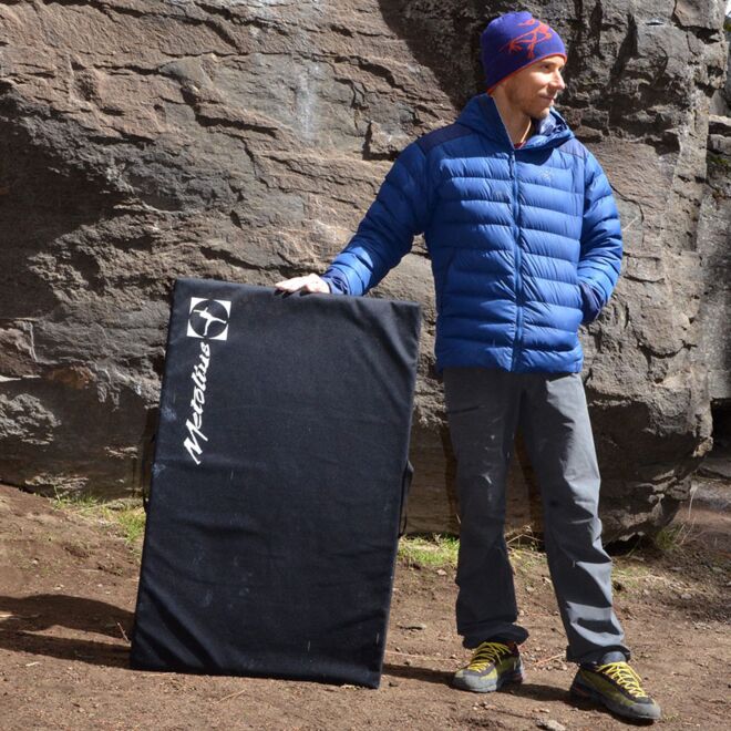 Metolius Shortstop crash pad boulder klättring