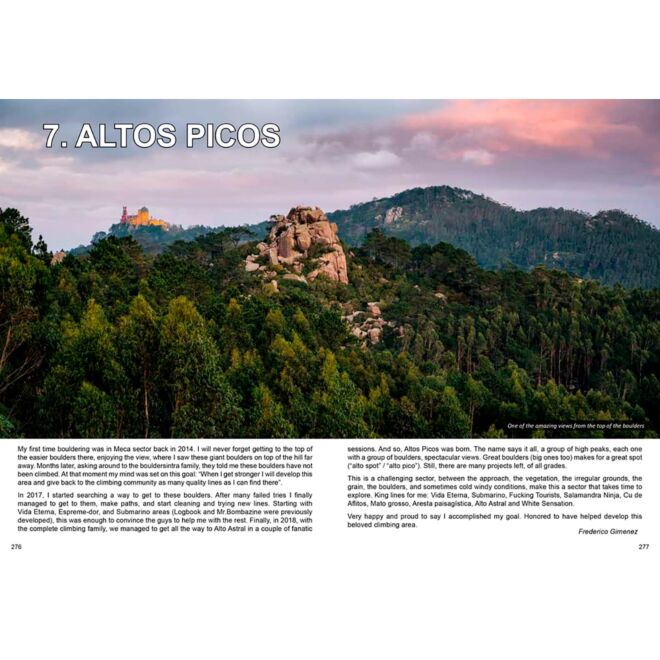 Sintra Bouldering Guidebook bouldering guide