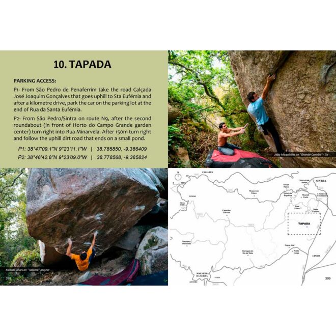 Sintra Bouldering Guidebook bouldering guide
