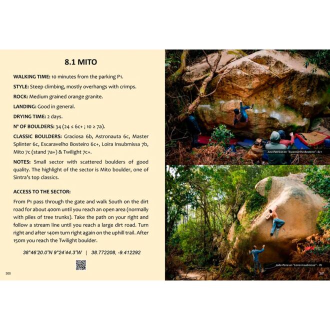 Sintra Bouldering Guidebook bouldering guide