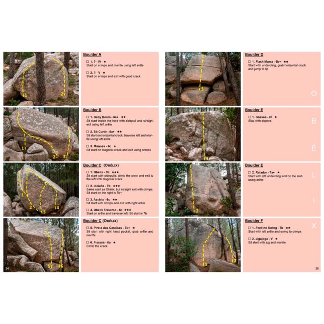 Sintra Bouldering Guidebook bouldering guide